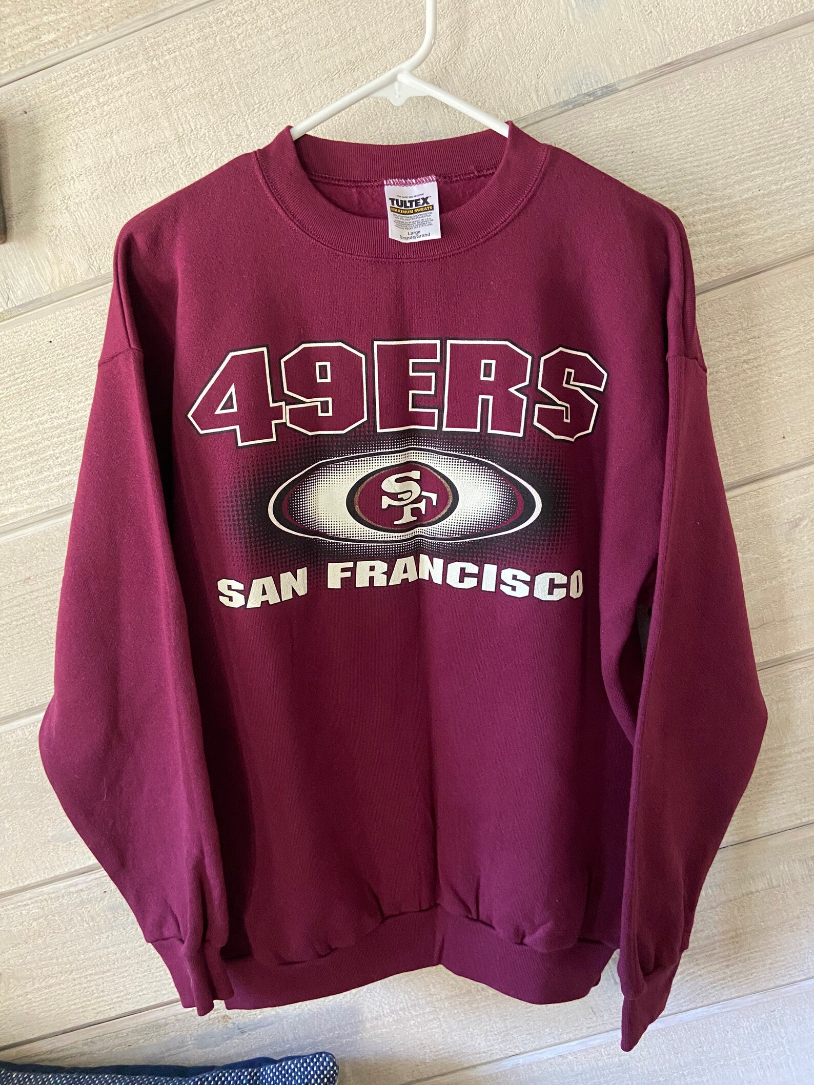 Vintage SF 49ers Crewneck Sweatshirt Size Large | Etsy