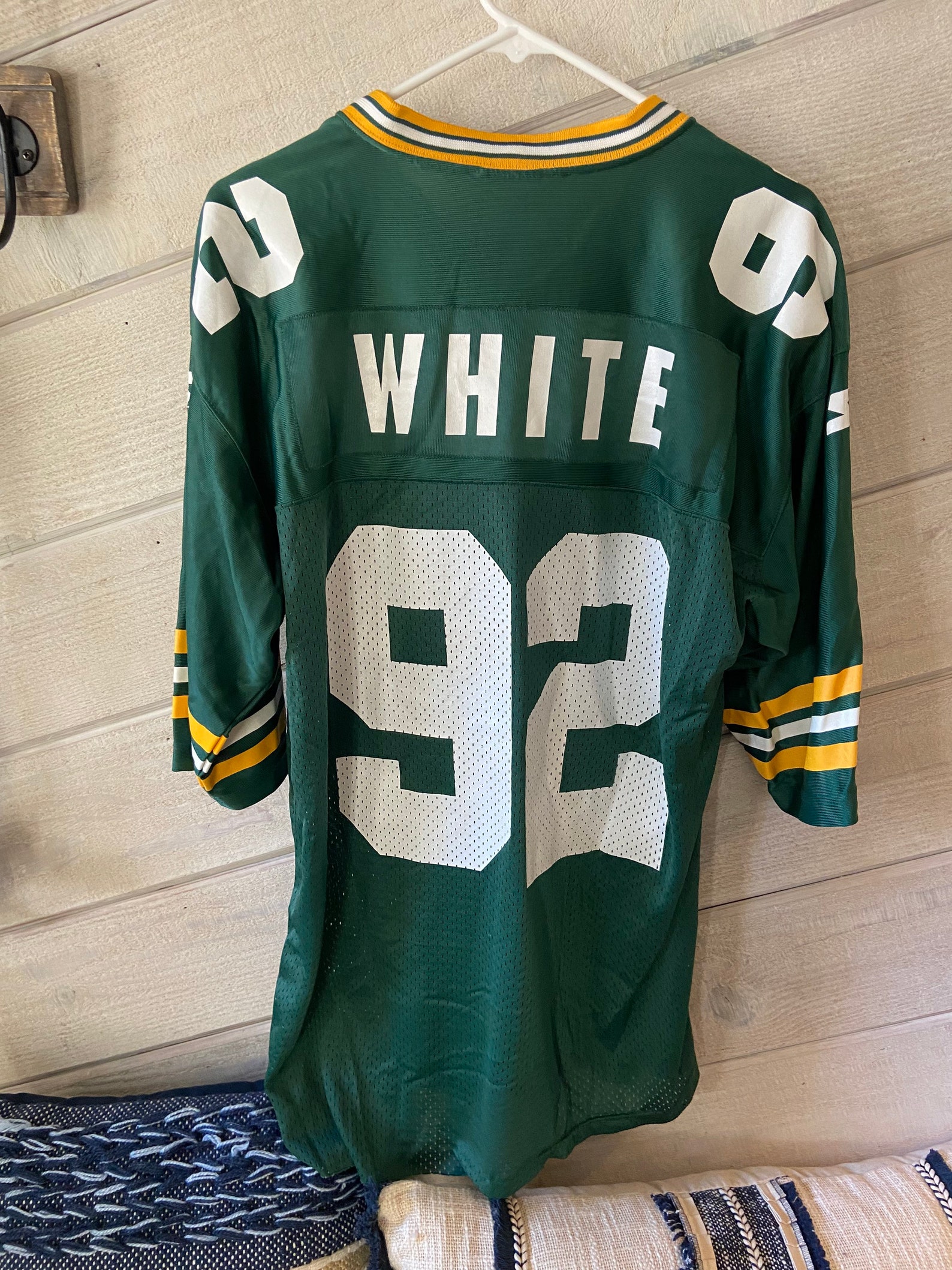 Vintage Starter 1995 Reggie White 92 Green Bay Packers Jersey | Etsy