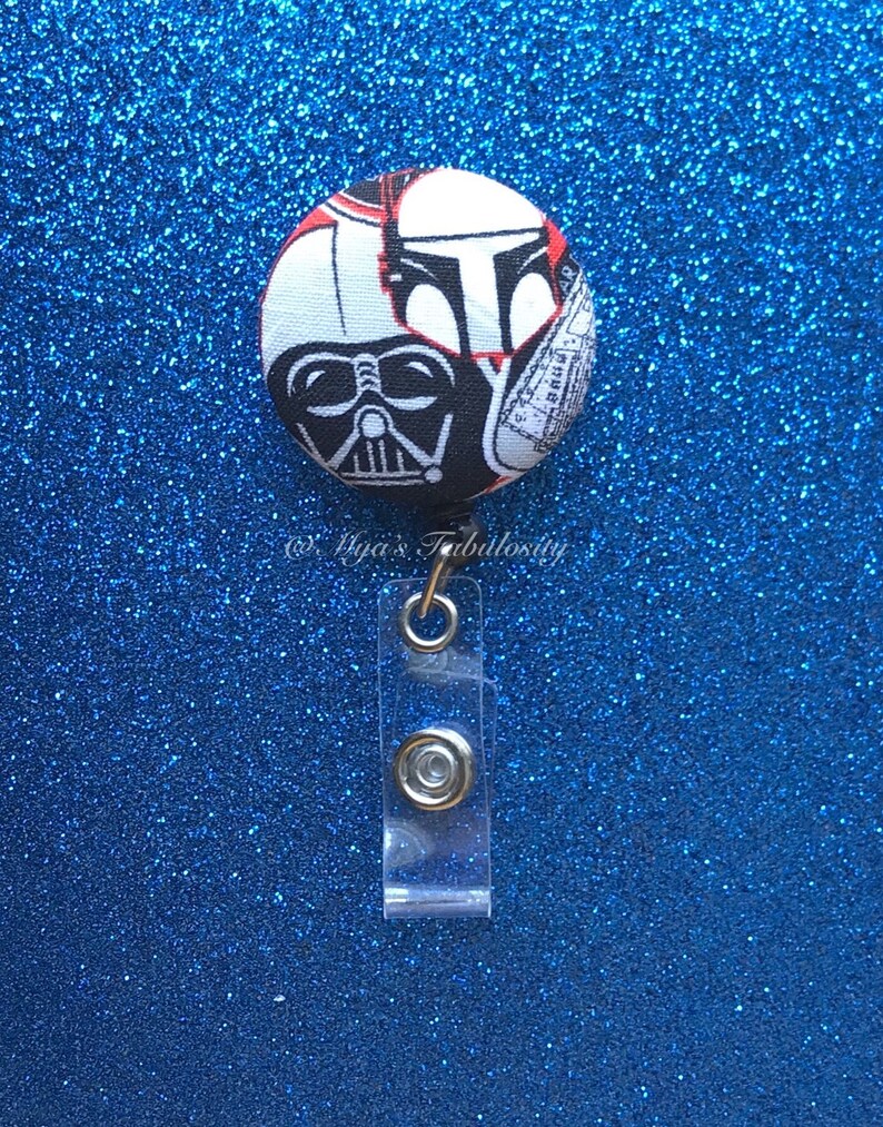 Star Wars Imperial Inspired Retractable ID Badge Holder Etsy