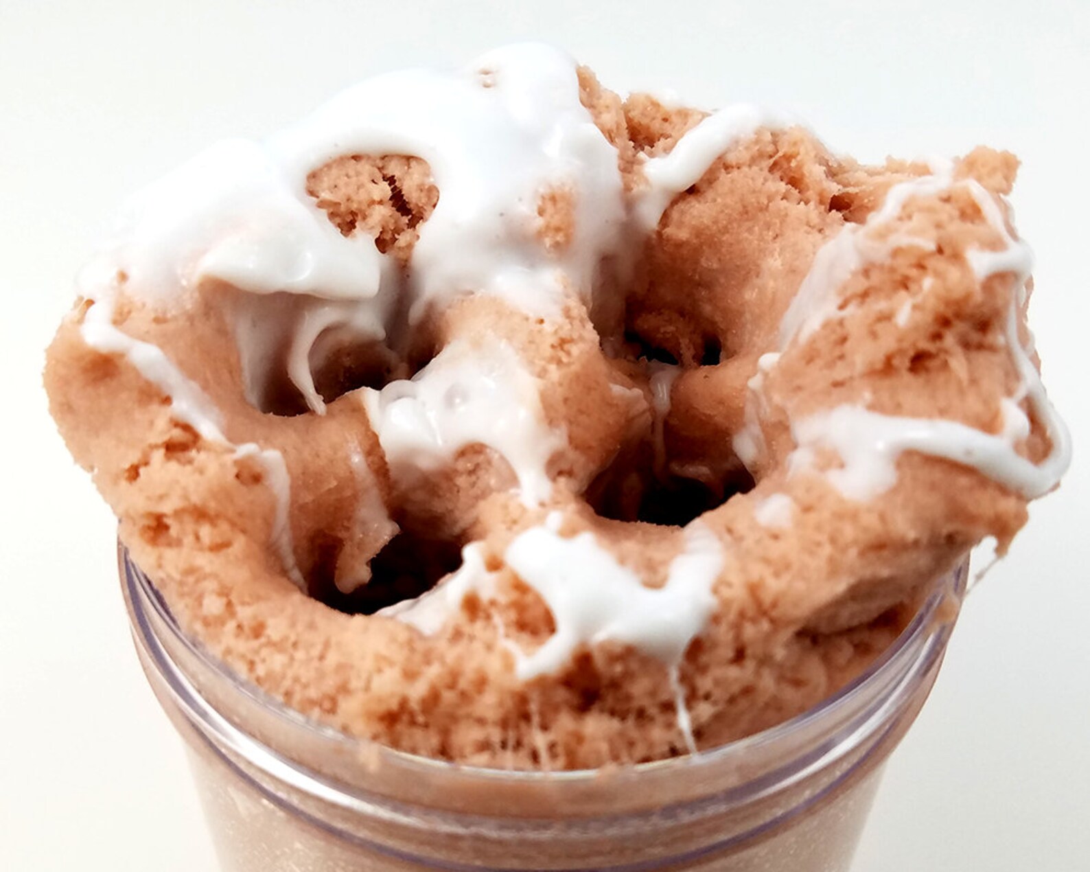 Scented slime Cinnamon Roll Fluff stretchy fluffy cloud slime Etsy