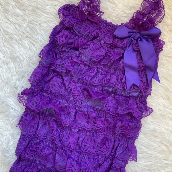 Designer Kidz Libby Red Petti Romper main image 1