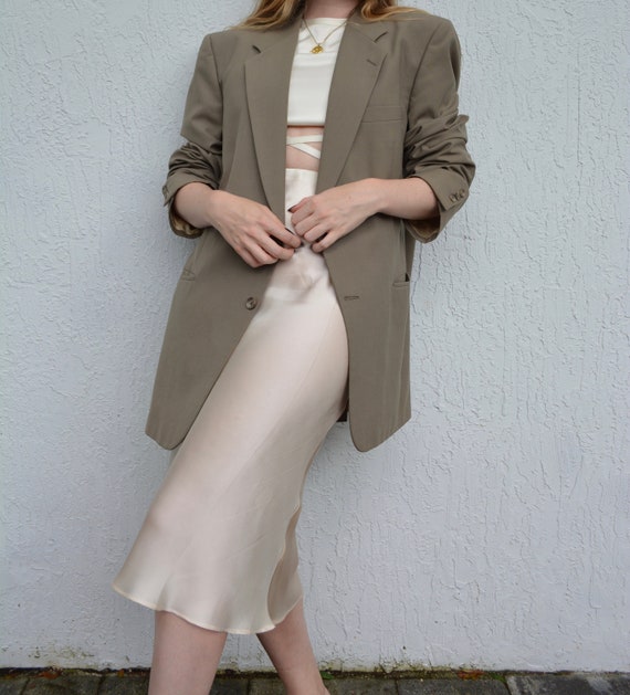 vintage blazer / vintage minimalist blazer / chic