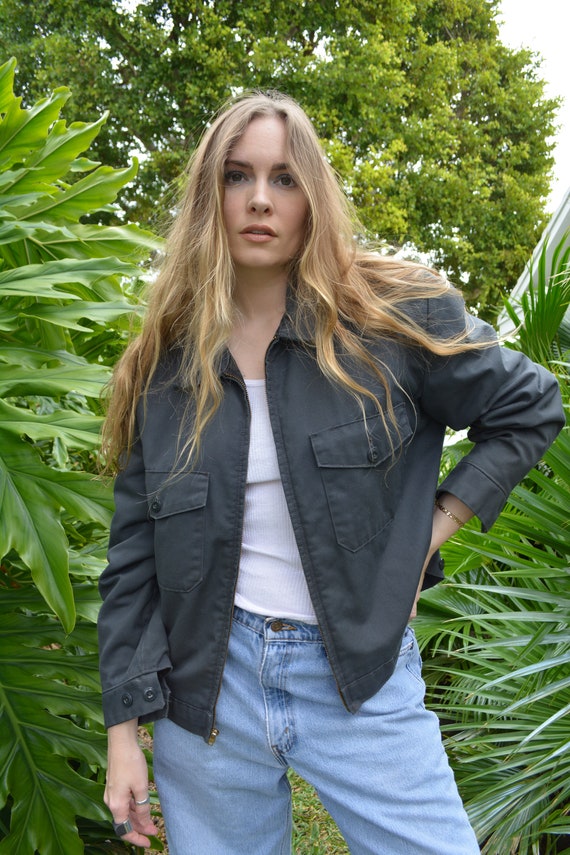 vintage workman jacket / vintage grey workman jack