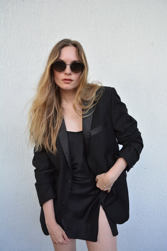 vintage tux blazer / vintage formal blazer / vinta