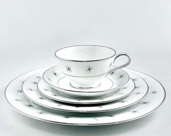 Zylstra Japan 20 piece “Celestial” Starburst Dinnerware Service for 4