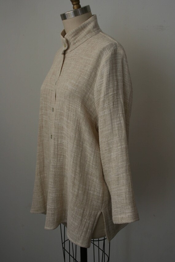 plus size cotton gauze tops