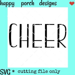 Cheer SVG DXF PNG cut file, Cheerleading svg, Cheer mom svg, Spirit svg