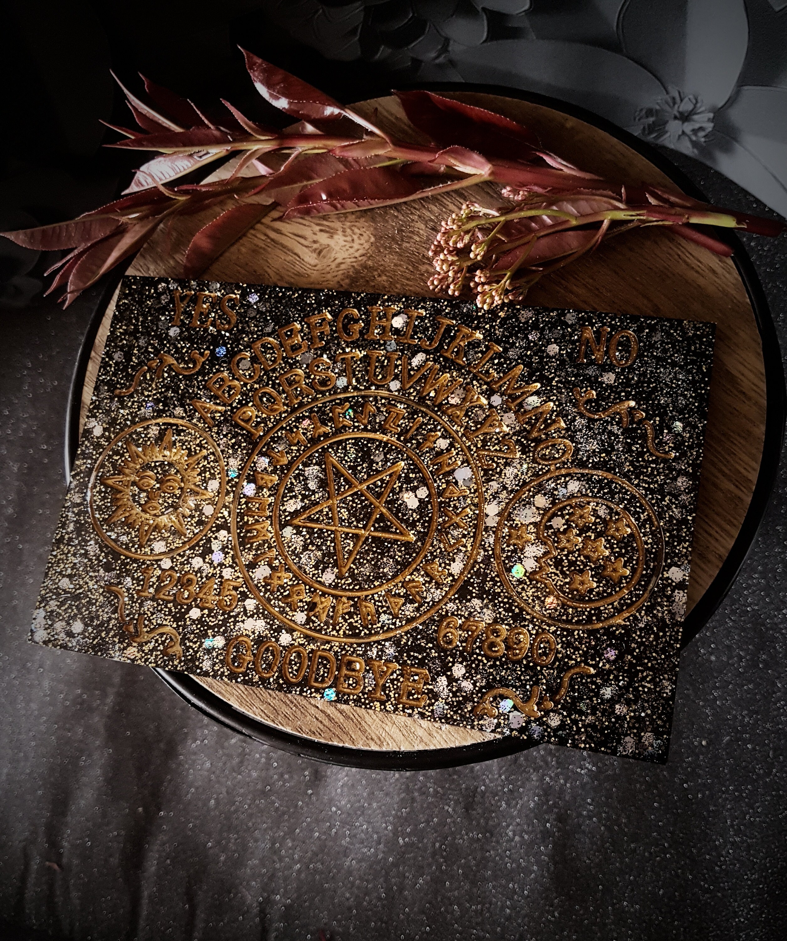 Planche Ouija , Plateau Déco