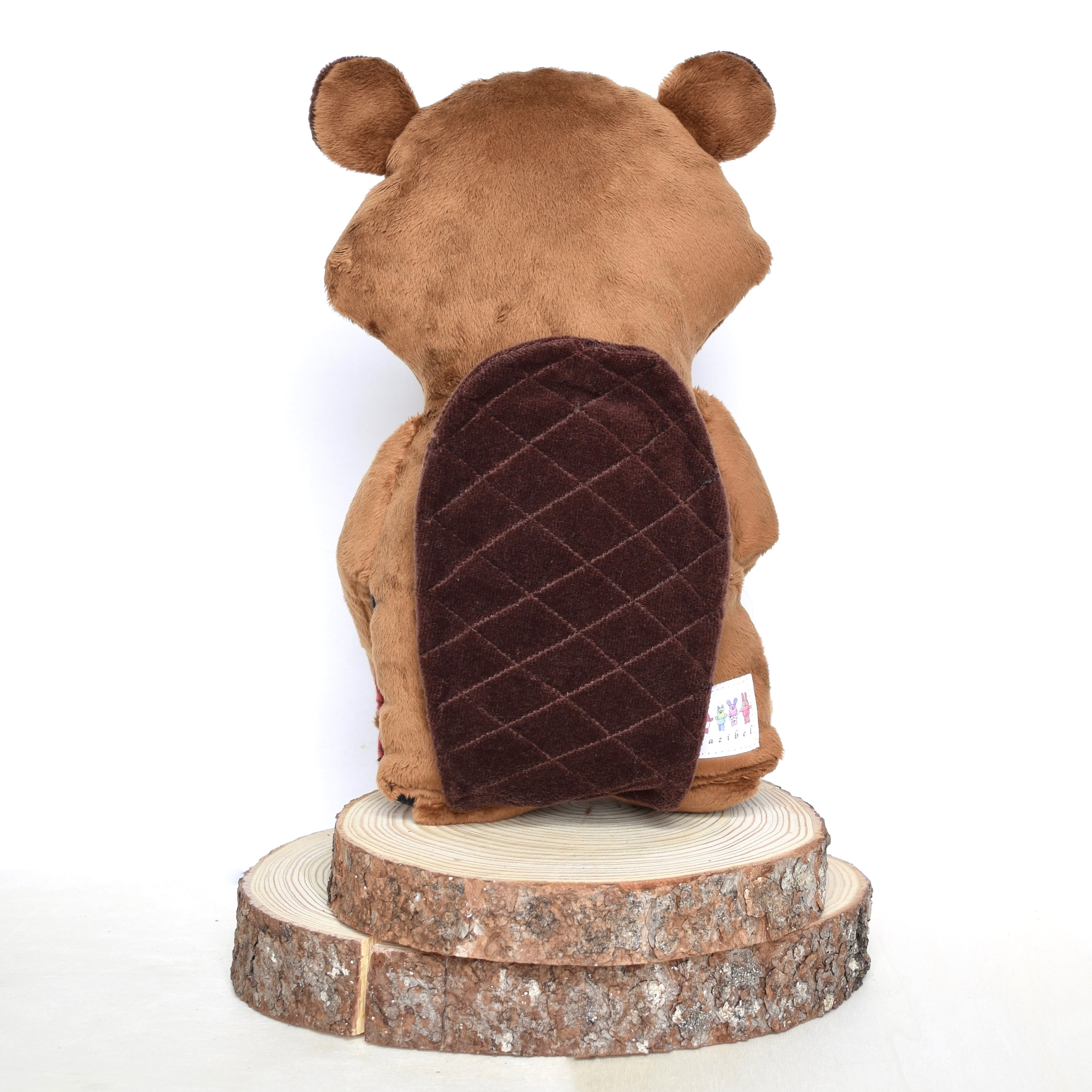 Eco responsible Beaver Plush Toy for Children Etsy Ireland
