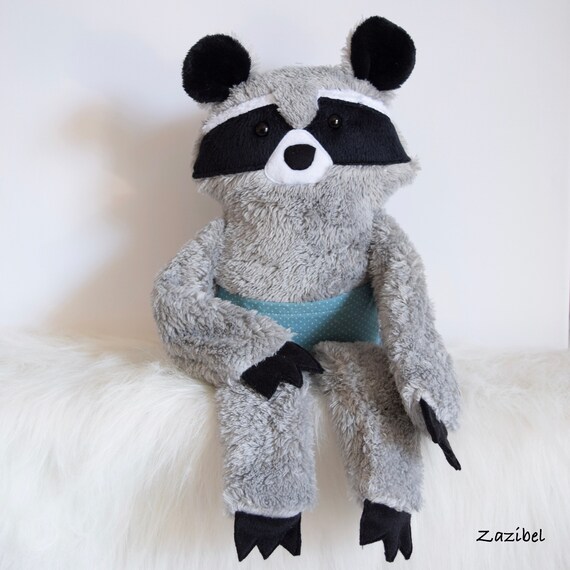 mapache peluche