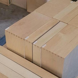 Custom Dovetail Drawer Box Kit (UNFINISHED)