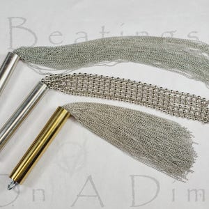 Handmade Ball Chain Flogger for Sensory Thrills - Perfect for Bondage Lovers