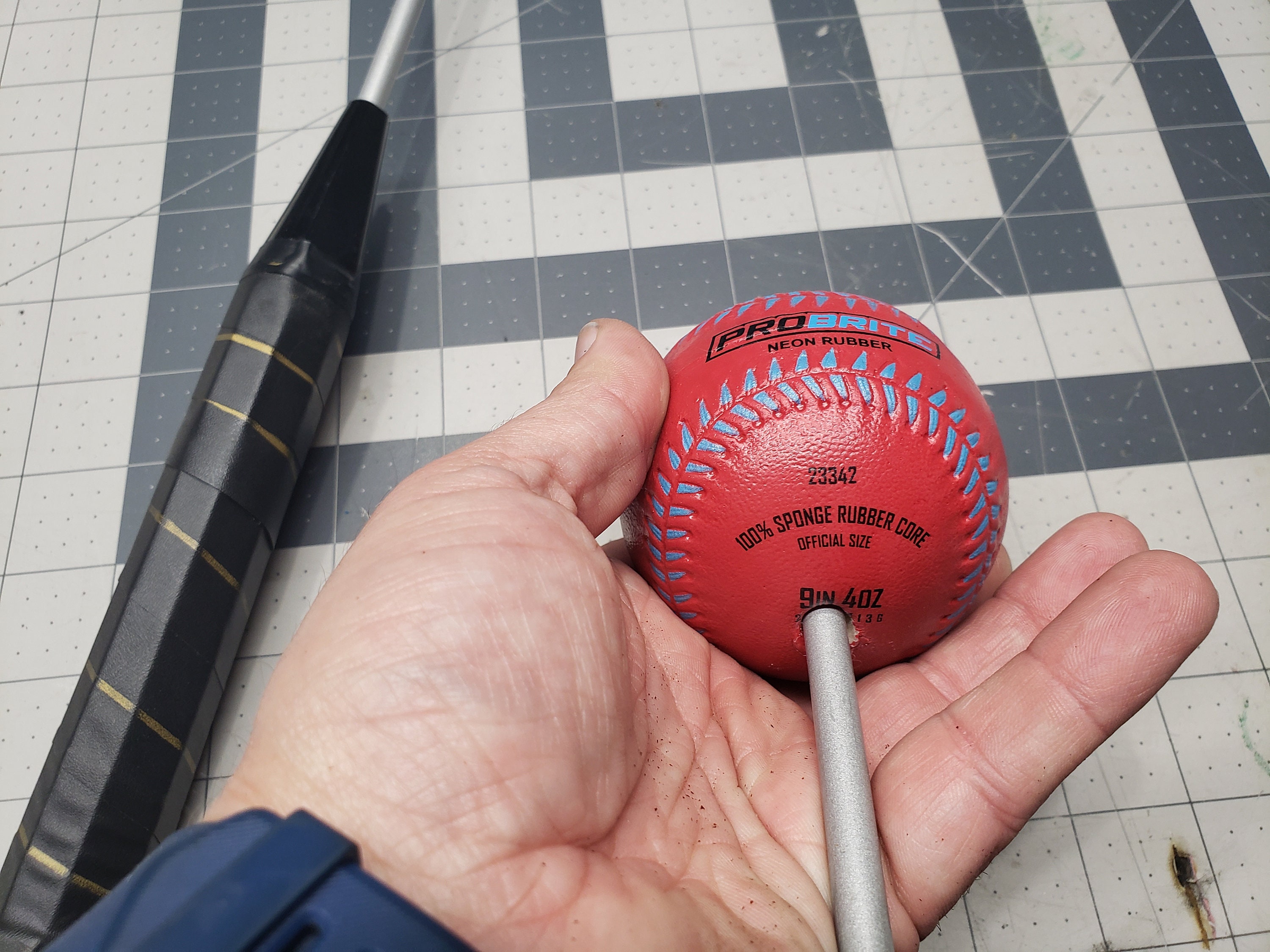 Soft Butt Thumper Soft Rubber Ball Paddle Warm Up Toy Etsy