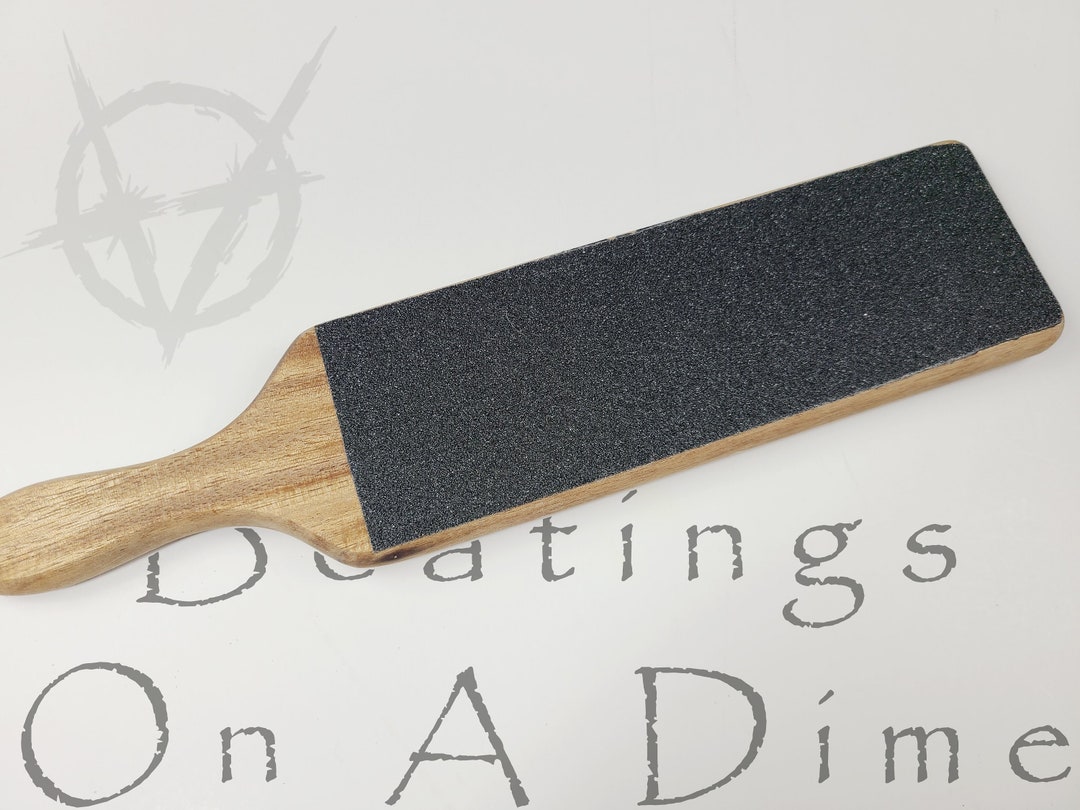 Sandpaper Paddle Sensation Beater Unique BDSM Toy Dungeon Punishment