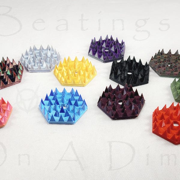 Giant Pain Discs: 3D Printed Spikes for BDSM & Sensation Play