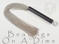 Ball Chain Flogger - Impact Sensation Toy - Handmade Bondage - Sadistic Kink Gear - Heavy Metal BDSM - Evil Brat Tamer - Electric Play