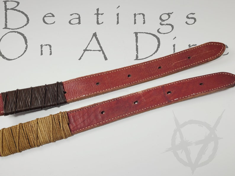 Horse Leather Paddle - Handmade Bondage Toy - Leather Spanking Straps - Sadistic BDSM Gear - Fetish Paddle - Unique Kink Toy - Femdom 