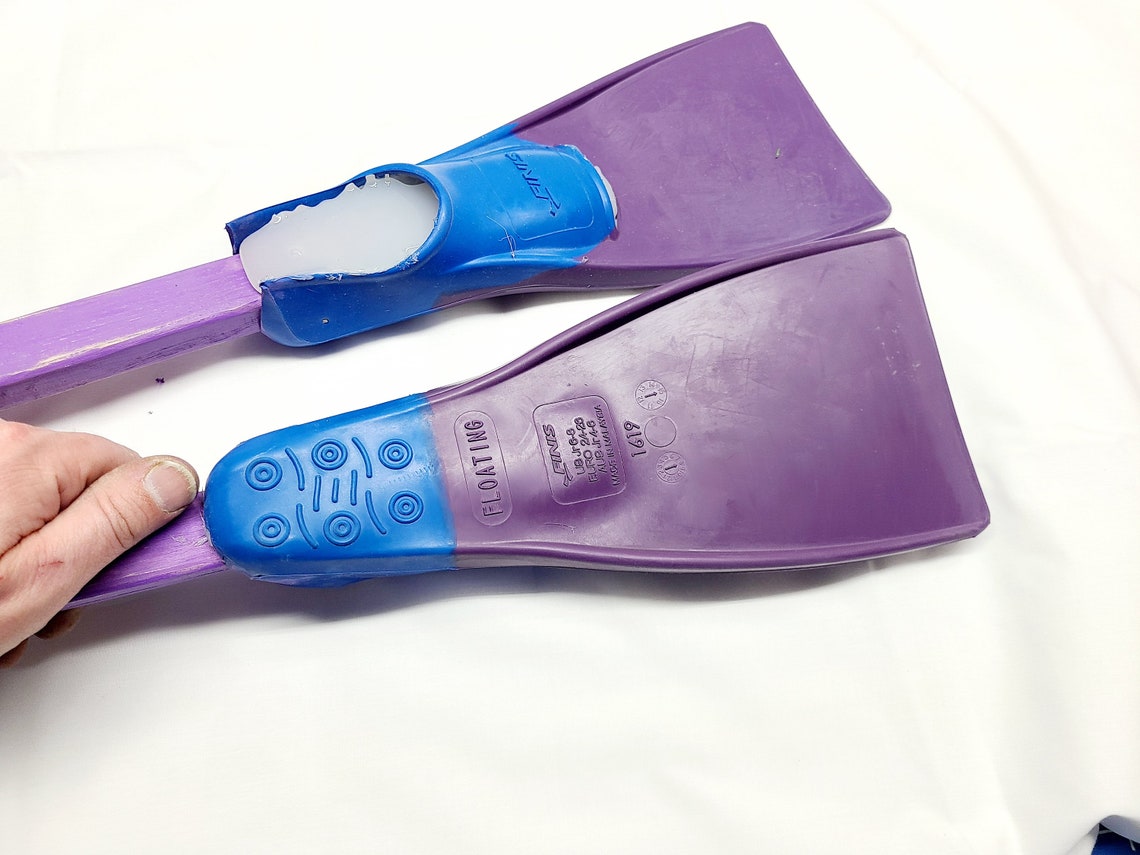 Purple Flipper Paddle Unique Sadistic Kink Gear Upcycled | Etsy