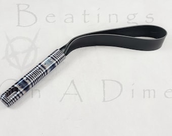 Rubber Demon Slapper: Handmade Fetish Toy w/3D Printed Handle