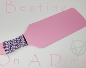 Colorful Rubber Paddle: Upcycled Swing Set Spanker for Heavy Impact Play