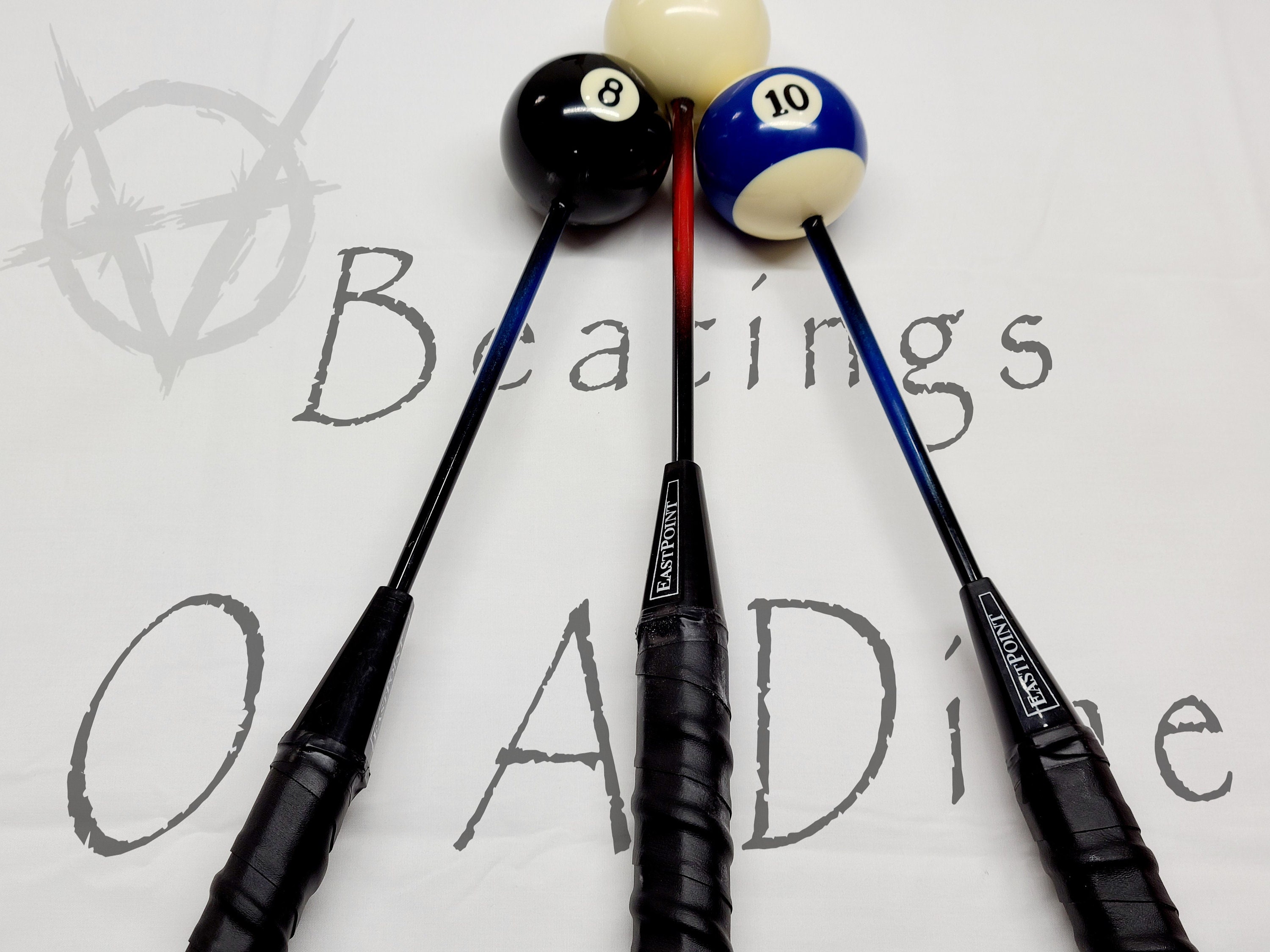 Dungeon-Ready Pool Ball Wands for Intense Punishment or Self Massage