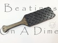 Hard Tread Paddle - BDSM Rubber Beater - Intense Impact Toy - Thuddy Butt Bruiser - Sadistic Kink - Handmade Bondage - Dungeon Punishment