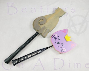 BDSM Cat Paddles: Hard Wood to Make you MeOW!