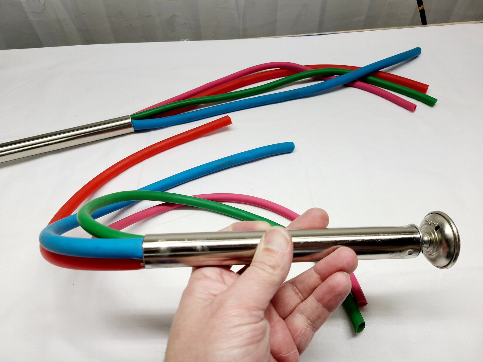 Rubber Tube Flogger Exercise Band Whip Handmade Bondage Etsy