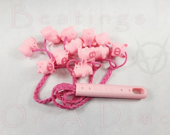 Playfully Punishing Rubber Pig Flogger - Flamingos, Frogs, and Horses too!