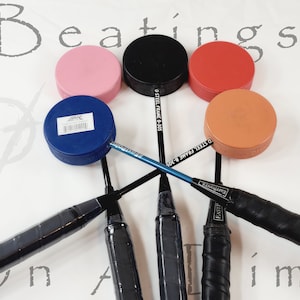 Sadistic Kink Gear: Hockey Puck Paddle for Intense Impact Play