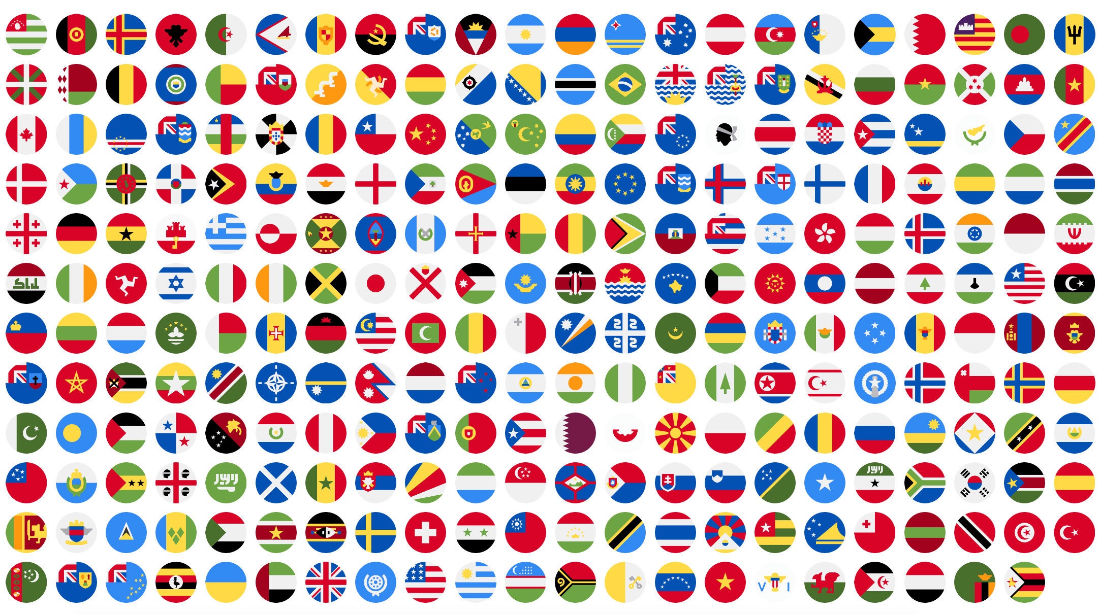 Download Country Flags Circle 263 SVG PNG EPS Icons Pack Vector Art ...