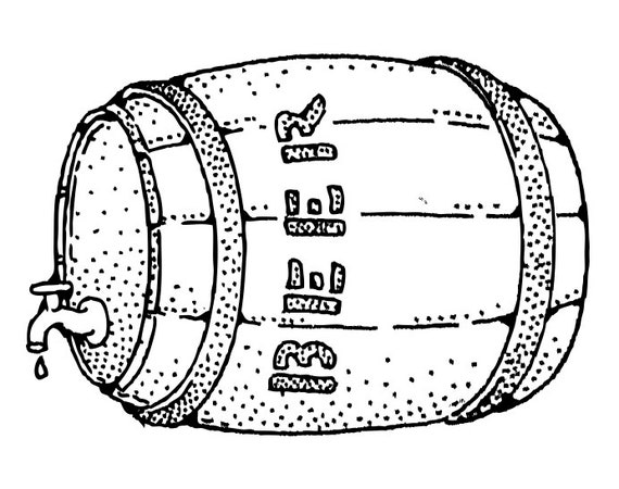 Beer Barrel Svg Logo Clip Art Vector Cricut Cut Cutting Etsy