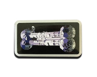 MST3K Satellite of Love Spacecraft Enamel Pin