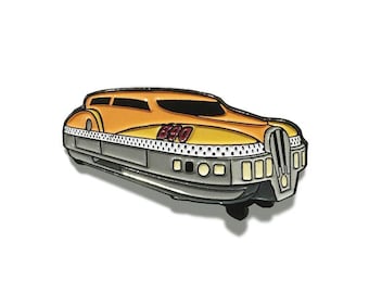 Fifth Element Taxi Enamel Pin