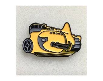 Life Of Brian Spaceship Enamel Pin