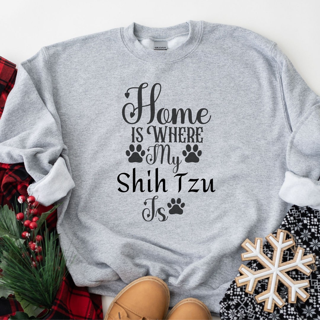 Shih Tzu Vacuum Blueprint Sweatshirt