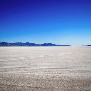 Bonneville Salt Flats Print – Landscape Wall Art, Utah Photography, Digital Download