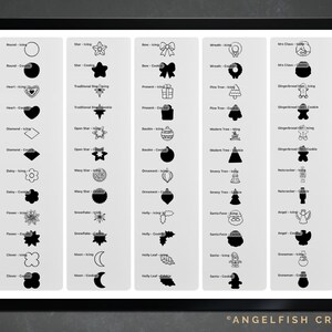 Cookie Creator Brush Set for Procreate: Honey Gingerbread Biscuit Stamps, stamps page 1