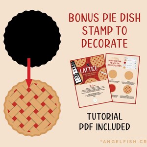 Lattice Pattern Procreate Brush Set | 8 Texture Brushes, square diamond weave, bonus pie dish stamp