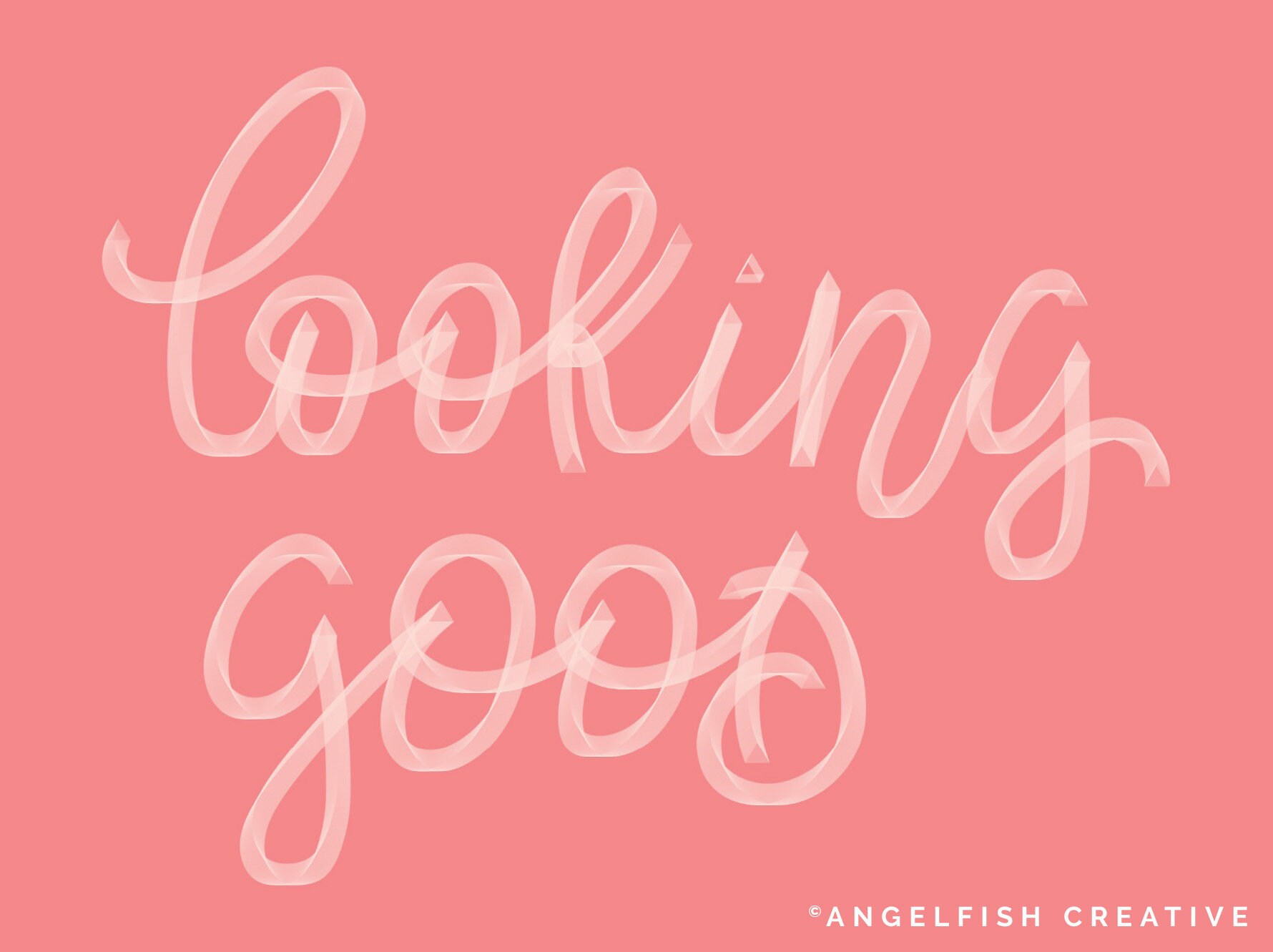 Hollow Brush Set for Procreate Set of 7 3D Tube Lettering Etsy