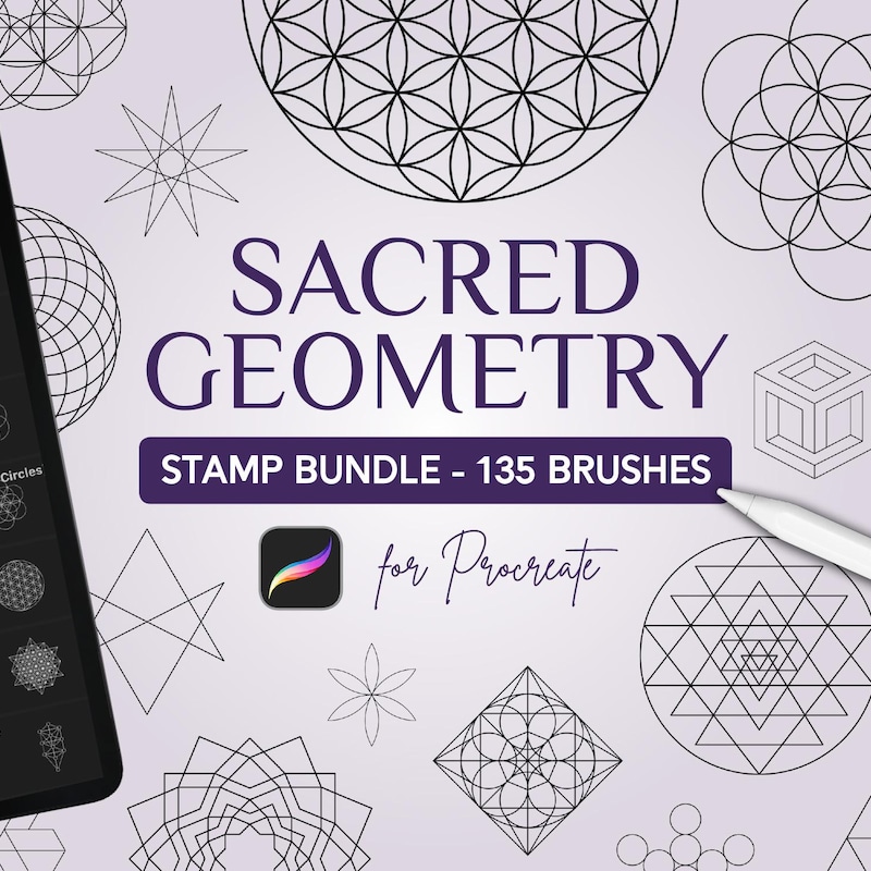 Line Drawing Geometry - Etsy