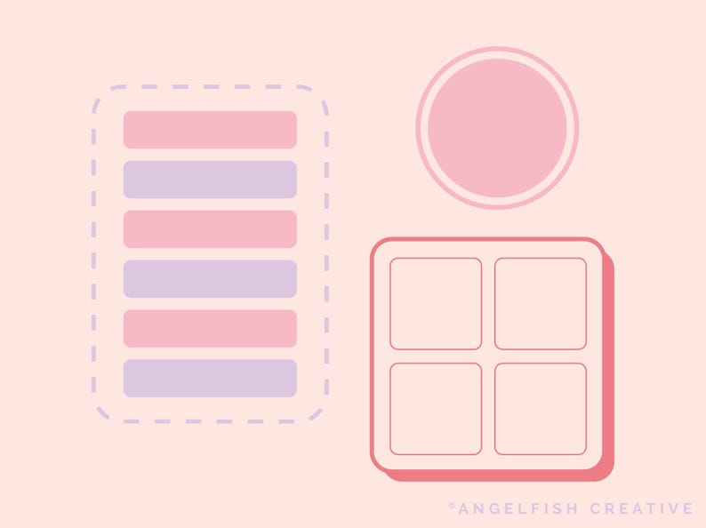 Procreate Label 丸みを帯びたラベル用Procreateブラシセット:60種類以上のスタンプブラシ(デジタルダウンロード) - Etsy 日本