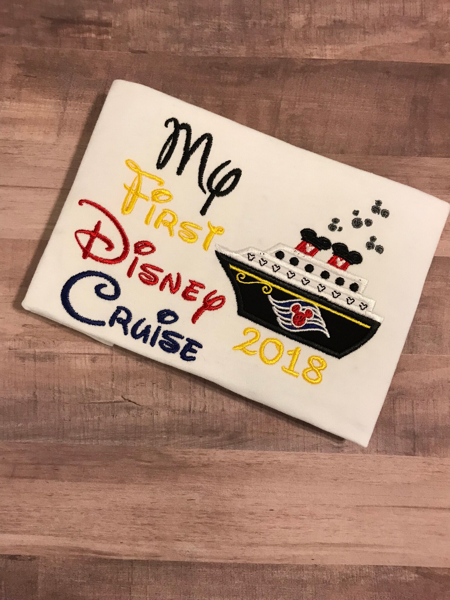 First Disney Cruise Shirt 