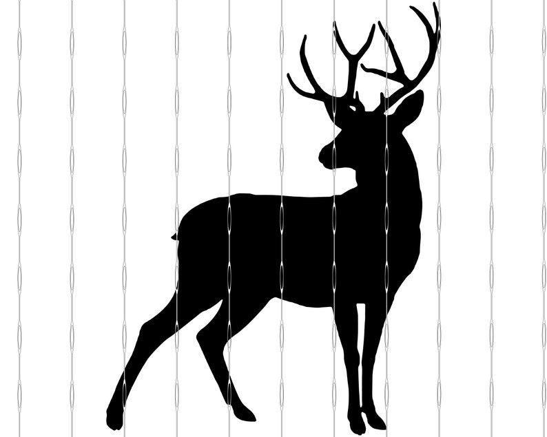 Download Whitetail Deer SVG / JPEG / PNG / Dxf Files Digital download | Etsy