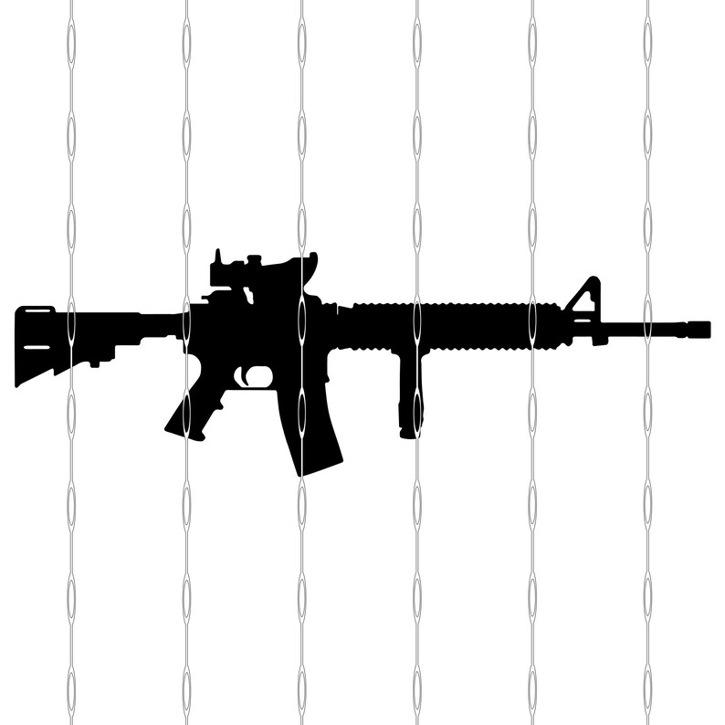 Download AR15 SVG / JPEG / PNG / Dxf Files Digital download for | Etsy