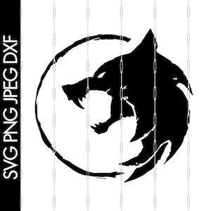 New Witcher Logo SVG / JPEG / PNG / Dxf Files - Digital download for Cricut