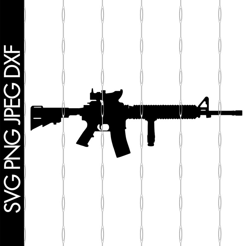 Download AR15 SVG / JPEG / PNG / Dxf Files Digital download for | Etsy