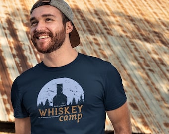 Whiskey Camp, Whiskey Shirt, Whiskey Shirt Men, Whiskey TShirt, Funny Whiskey Shirt, Funny Drinking Shirt, Whiskey Shirt for Women