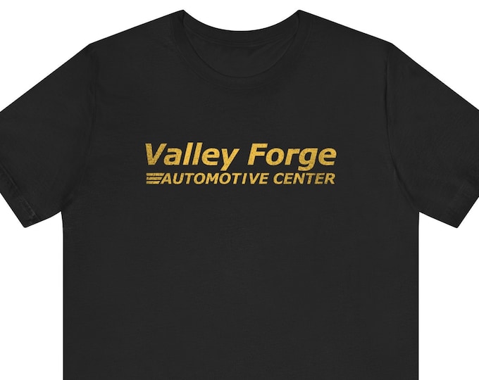 Featured listing image: Valley Forge Automotive Center Shirt, Tires Shirt, Shane tee, Car lover tee, Automotive Mechanic Shirt