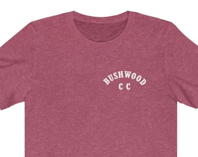 Featured listing image: Caddyshack t-shirt, Bushwood Country Club shirt, Bush Wood Tee, Funny Golf Shirt, Carl Spackler, Golf Lover Gift, Bushwood CC shirt